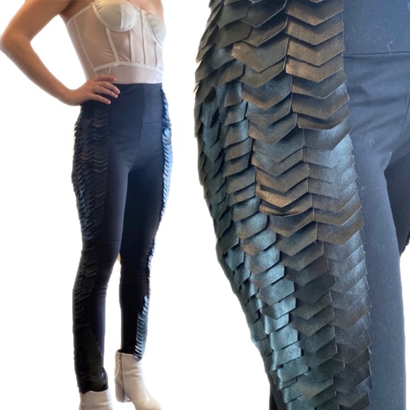 AKIRA Pants & Jumpsuits Nwt Akira Faux Leather Leggings Poshmark